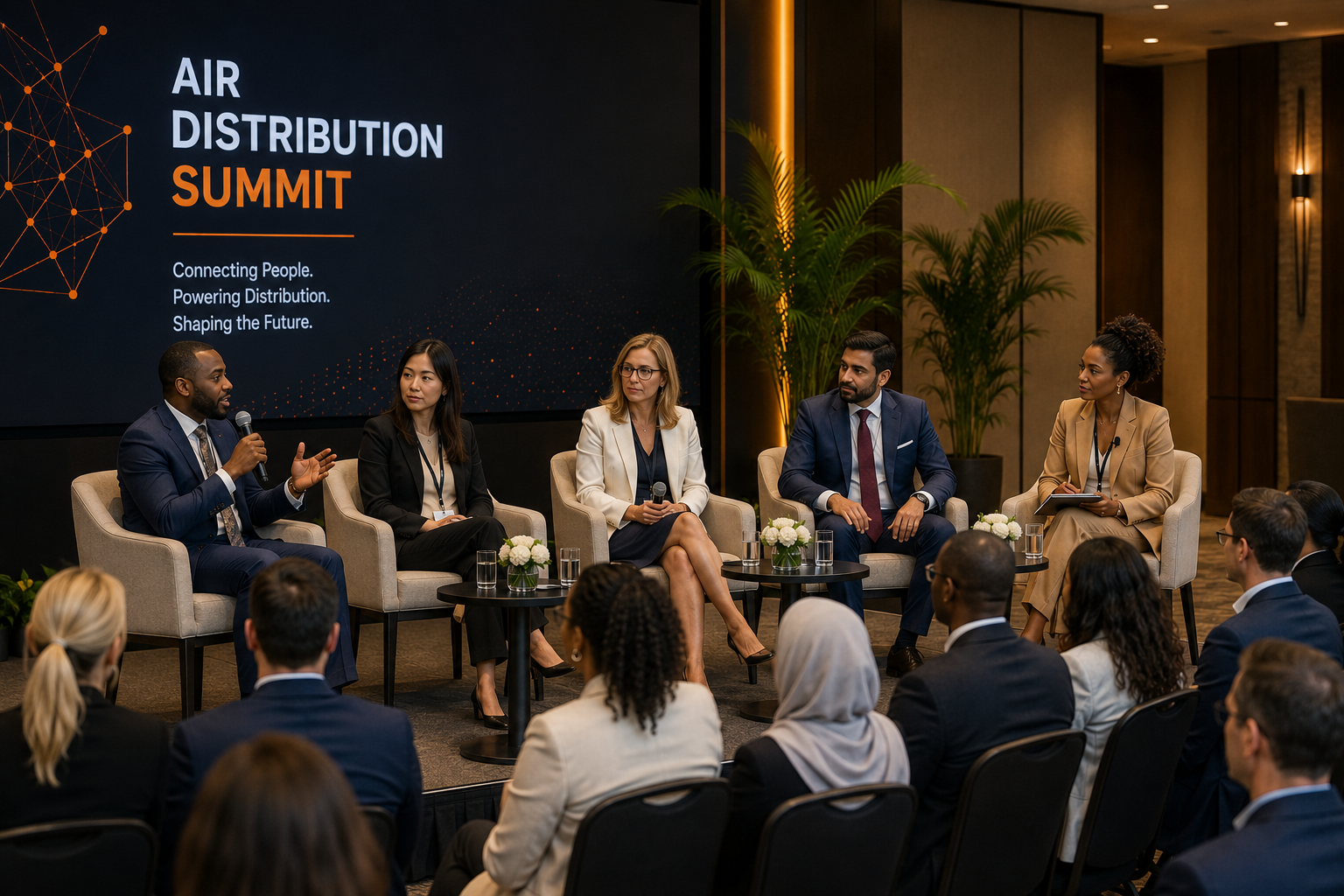 TDN Air Distribution Summit stage